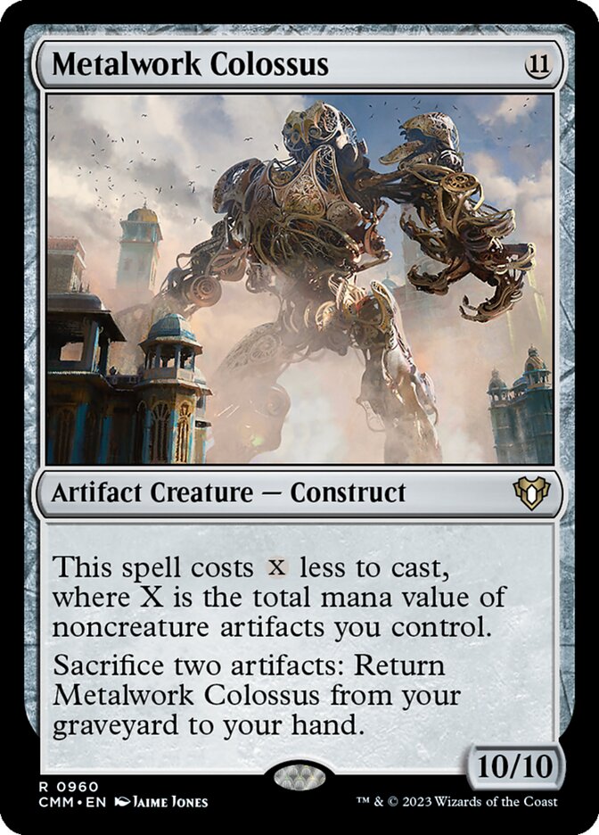 Metalwork Colossus 960 (Commander Masters) 