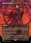 Deadly Rollick 695/451 (Commander Masters)  - Borderless Foil