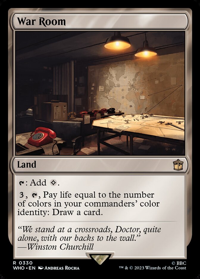 War Room 330 (Universes Beyond: Doctor Who) 