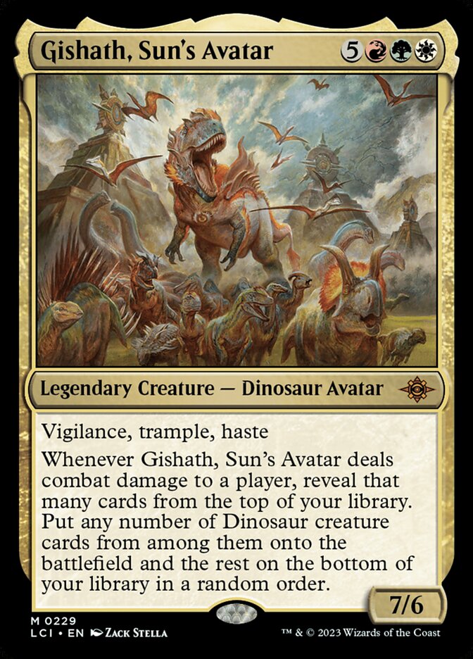 Gishath, Sun's Avatar (The Lost Caverns of Ixalan)  - undefined