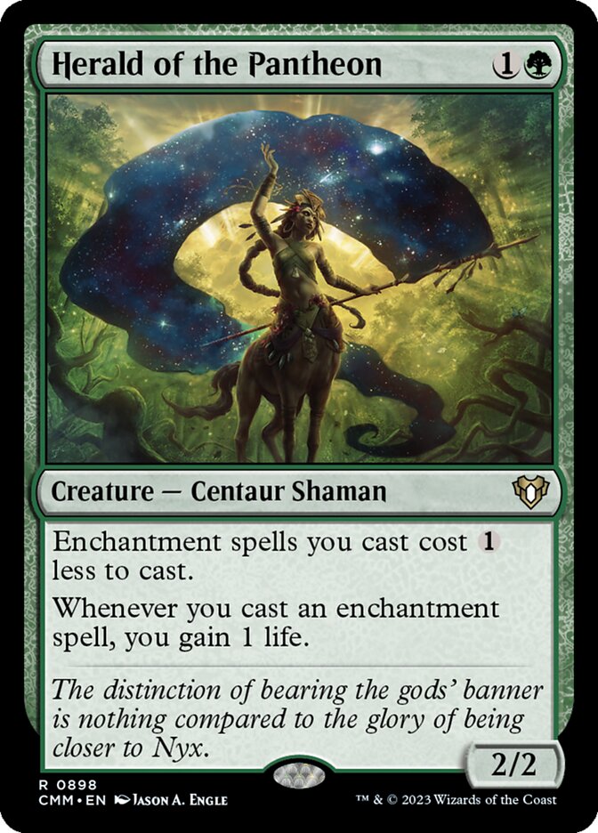 Herald of the Pantheon (Commander Masters) 