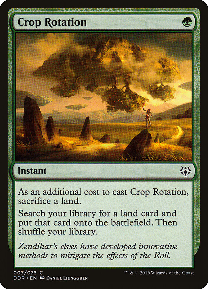Crop Rotation (Duel Decks: Nissa vs. Ob Nixilis) 