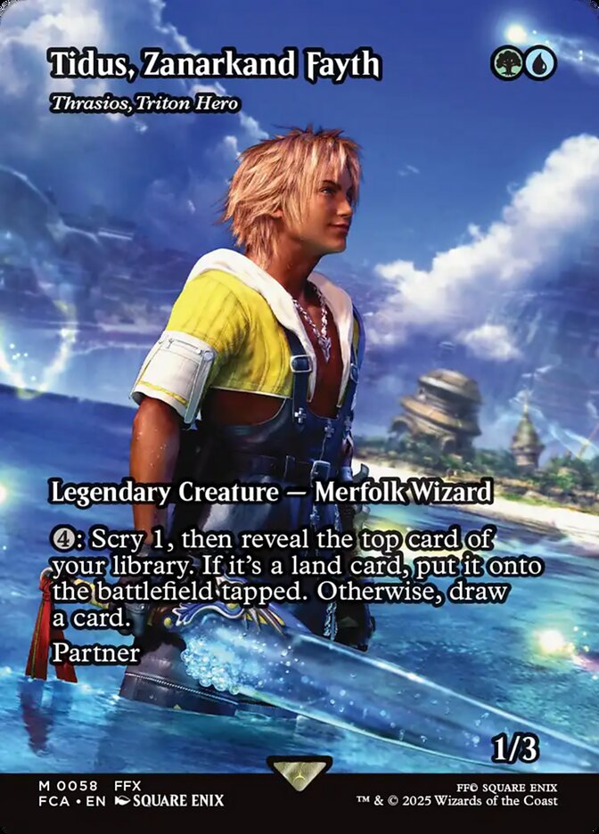 Thrasios, Triton Hero (FINAL FANTASY: Through the Ages)  - undefined