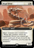 Regal Sliver 757 (Commander Masters)  - Extended Art Foil