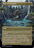 Path of Ancestry 661/451 (Commander Masters)  - Borderless Foil