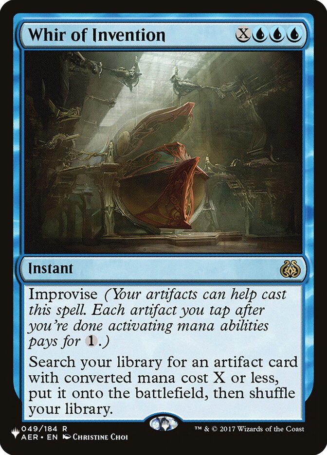 Whir of Invention (The List Reprints) 