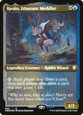 Kwain Itinerant Meddler Foil Etched (Commander Legends)  - undefined