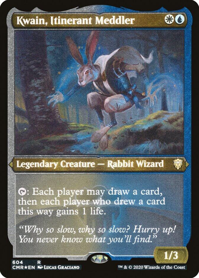 Kwain Itinerant Meddler Foil Etched (Commander Legends)  - undefined