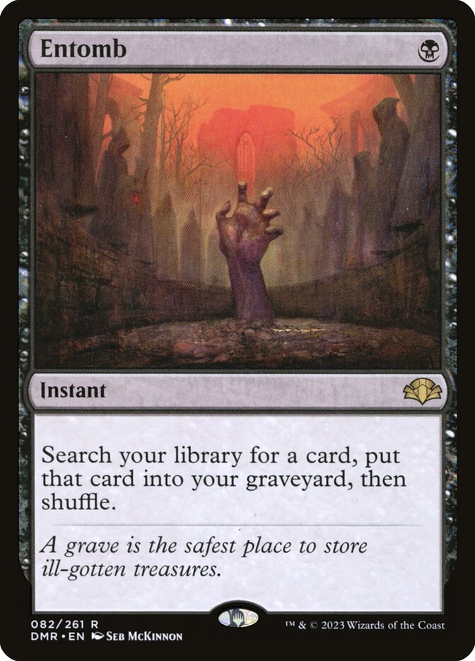 Entomb (Dominaria Remastered) 