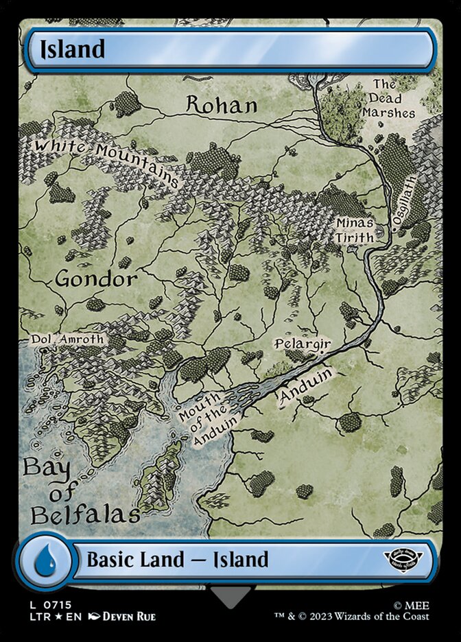 Island (Universes Beyond: The Lord of the Rings: Tales of Middle-earth)  - undefined