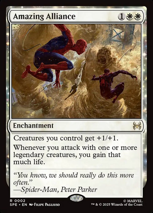 Amazing Alliance 2/20 (Marvel's Spider-Man: Eternal-Legal)  - Foil