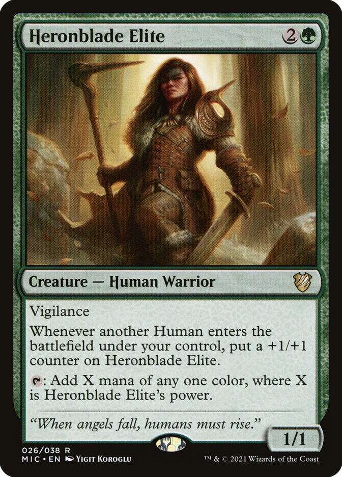 Heronblade Elite (Commander: Innistrad: Midnight Hunt) 
