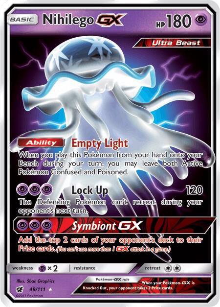 Nihilego GX (SM - Crimson Invasion)  - Holofoil
