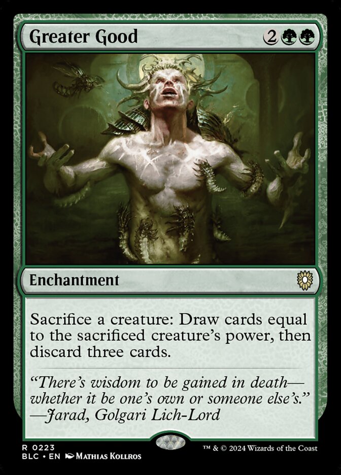Greater Good (Commander: Bloomburrow) 