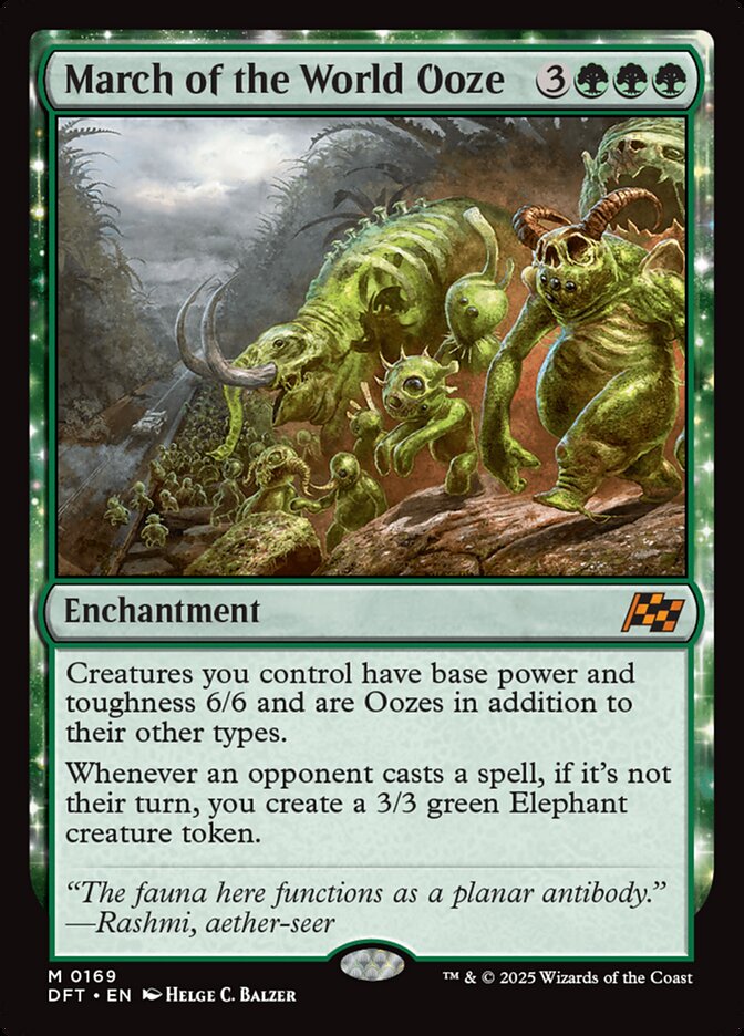 March of the World Ooze 169/291 (Aetherdrift) 