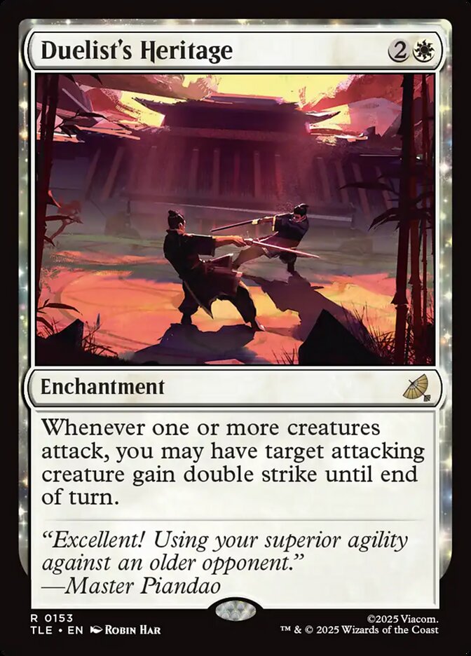 Duelist's Heritage 153 (Avatar: The Last Airbender: Eternal-Legal) 