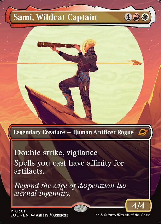 Sami, Wildcat Captain (Edge of Eternities) 