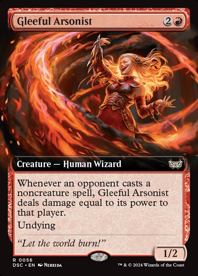Gleeful Arsonist (Commander: Duskmourn: House of Horror) 