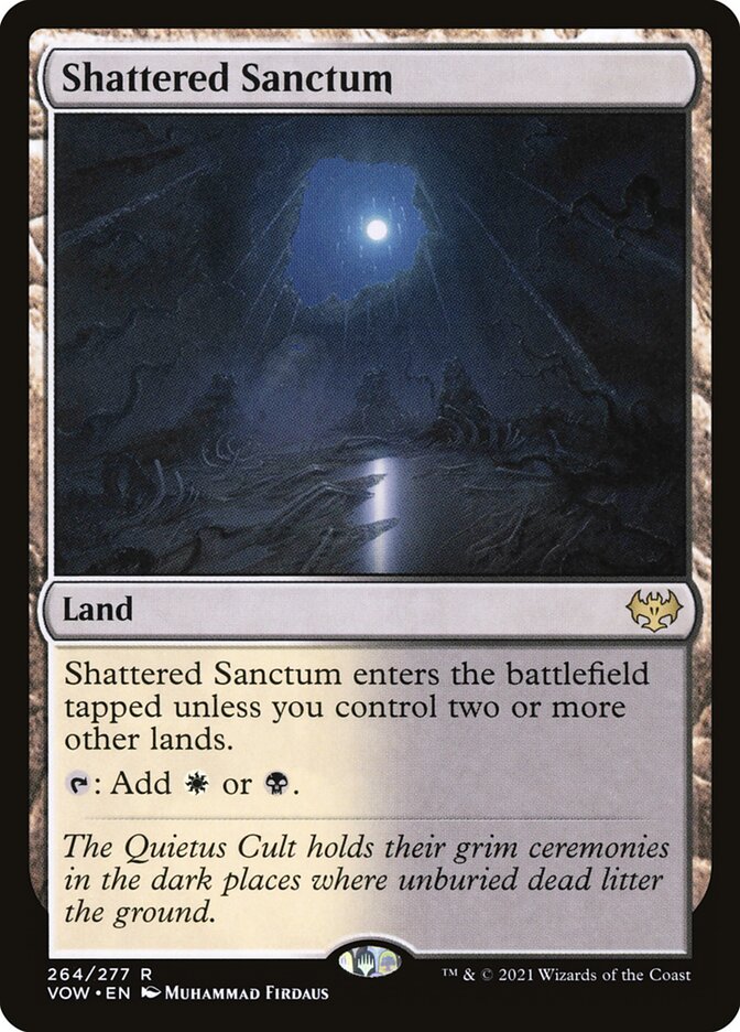 Shattered Sanctum (Innistrad: Crimson Vow)  - undefined