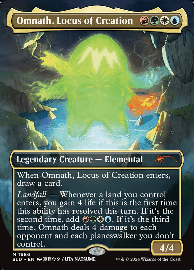 Omnath, Locus of Creation 1686 (Secret Lair Drop Series)  - Foil