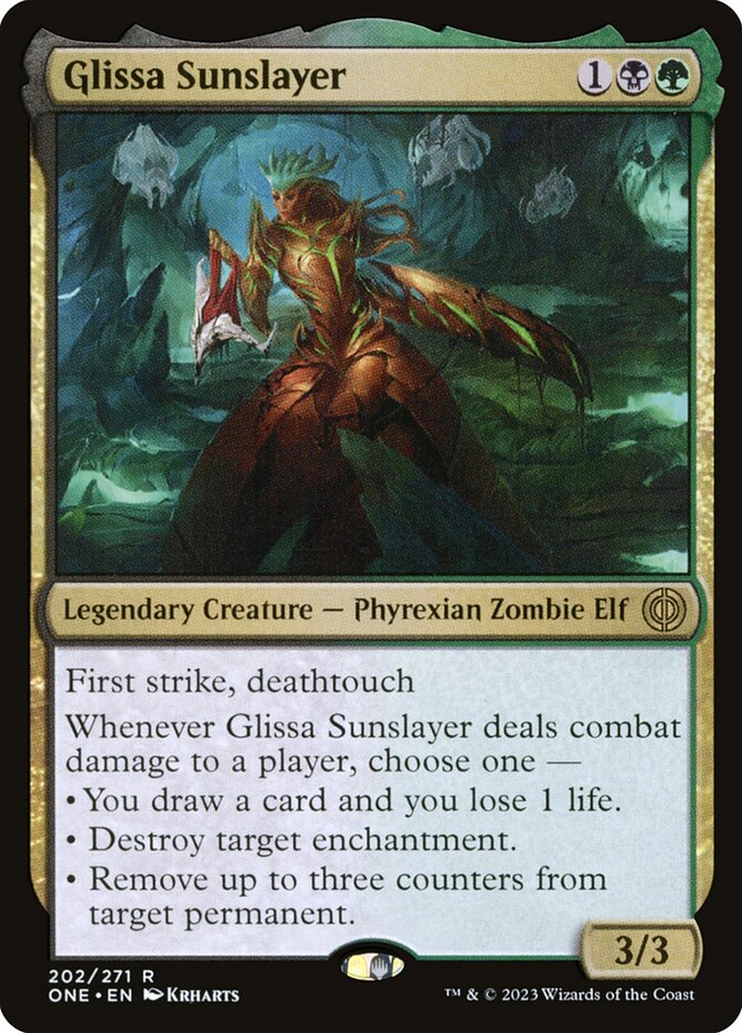 Glissa Sunslayer (Phyrexia: All Will Be One)  - undefined