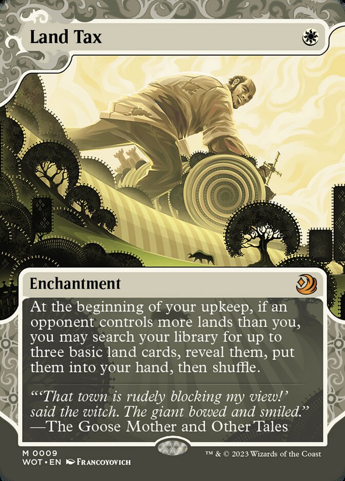 Land Tax 9/63 (Wilds of Eldraine: Enchanting Tales)  - Showcase