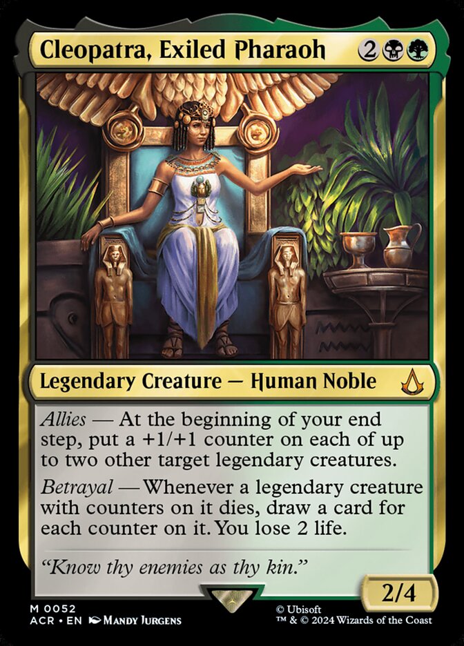 Cleopatra, Exiled Pharaoh (Universes Beyond: Assassin's Creed)  - undefined