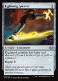 Lightning Greaves 93 (Commander: Duskmourn: House of Horror) 
