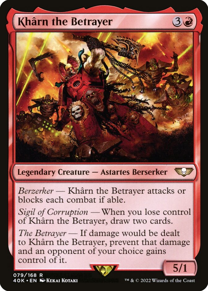 Khârn the Betrayer (Universes Beyond: Warhammer 40,000) 