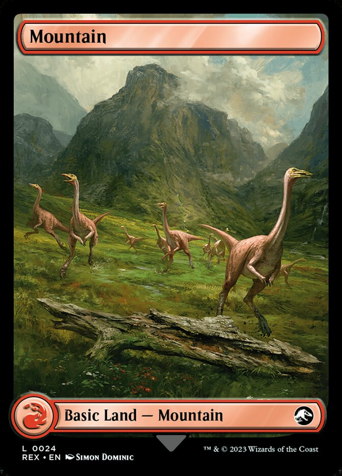 Mountain 24/26 (Universes Beyond: Jurassic World Collection)  - Full Art