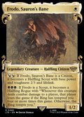 Frodo, Sauron's Bane 469 (Universes Beyond: The Lord of the Rings: Tales of Middle-earth)  - Showcase Scroll Foil