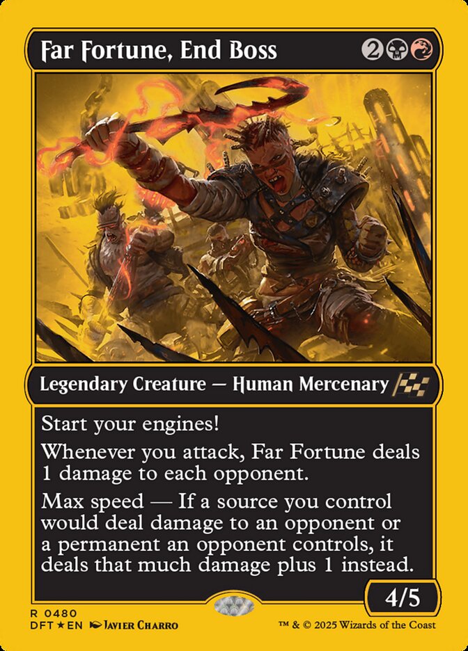 Far Fortune, End Boss (Aetherdrift)  - undefined