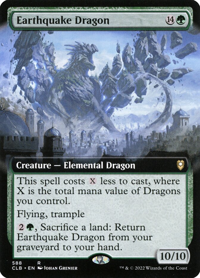 Earthquake Dragon (Commander Legends: Battle for Baldur's Gate) 