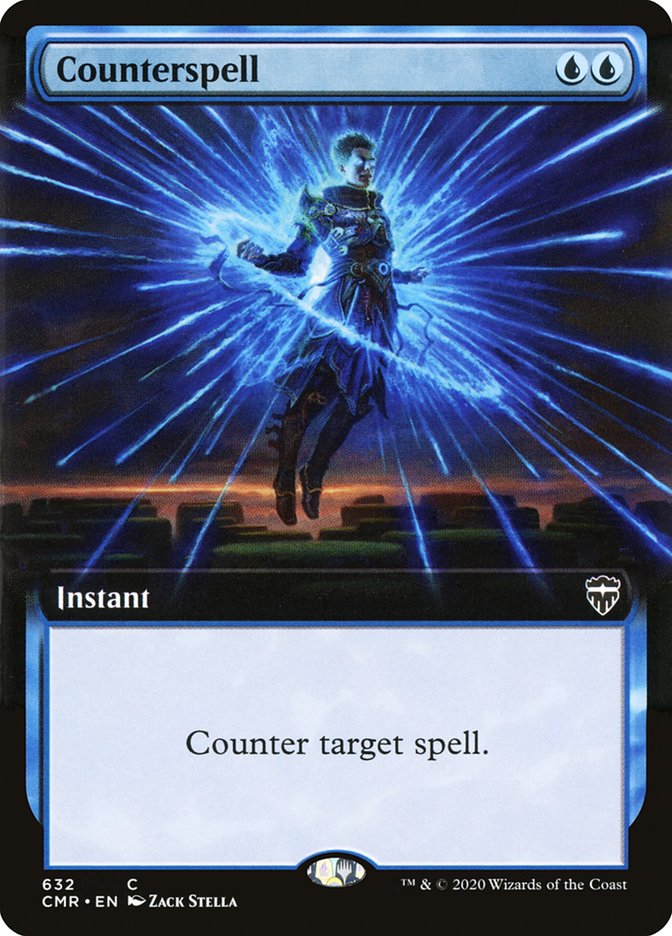 Counterspell 632 (Commander Legends)  - Extended Art