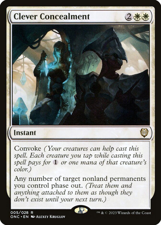 Clever Concealment 5 (Commander: Phyrexia: All Will Be One) 