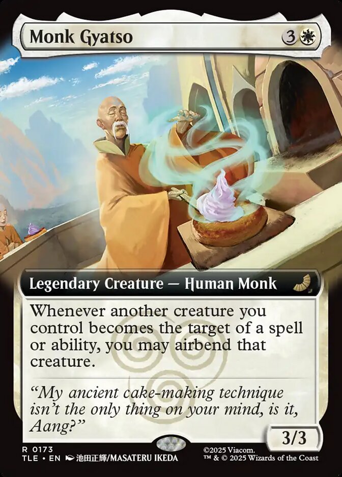 Monk Gyatso 173 (Avatar: The Last Airbender: Eternal-Legal)  - Extended Art 