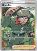 Brandon Full Art 188/195 (SWSH12: Silver Tempest)  - Holofoil