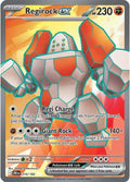 Regirock ex 214/182 (SV10: Destined Rivals)  - Holofoil