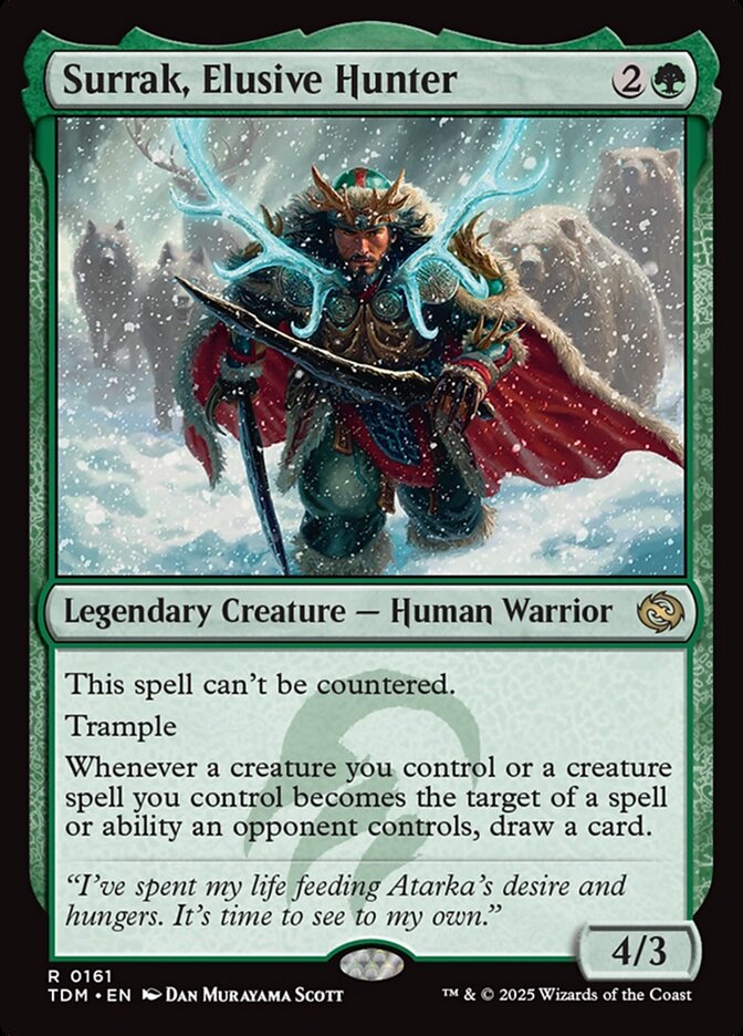 Surrak, Elusive Hunter 161/291 (Tarkir: Dragonstorm) 