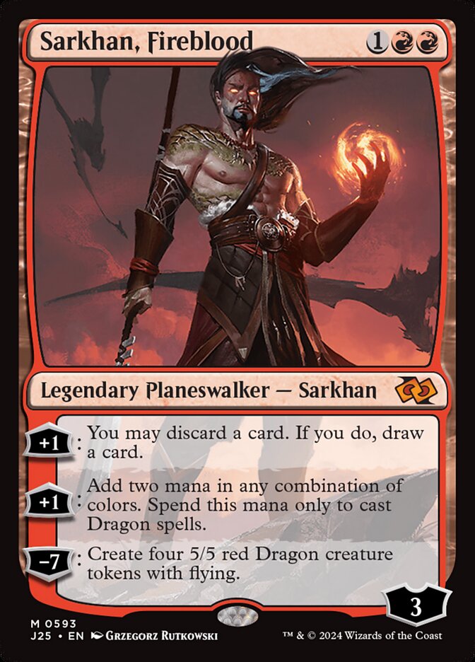 Sarkhan, Fireblood (Foundations Jumpstart) 