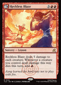 Reckless Blaze 124/317 (Avatar: The Last Airbender: Eternal-Legal)  - Foil