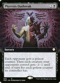 Phyresis Outbreak 50 (Commander: Phyrexia: All Will Be One)  - Extended Art