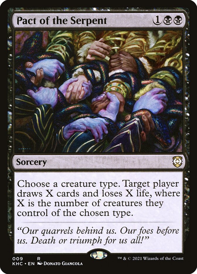 Pact of the Serpent (Commander: Kaldheim) 