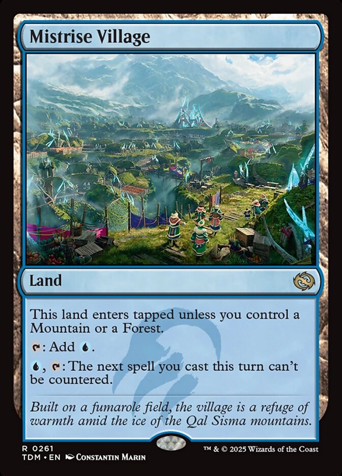 Mistrise Village (Tarkir: Dragonstorm)  - undefined