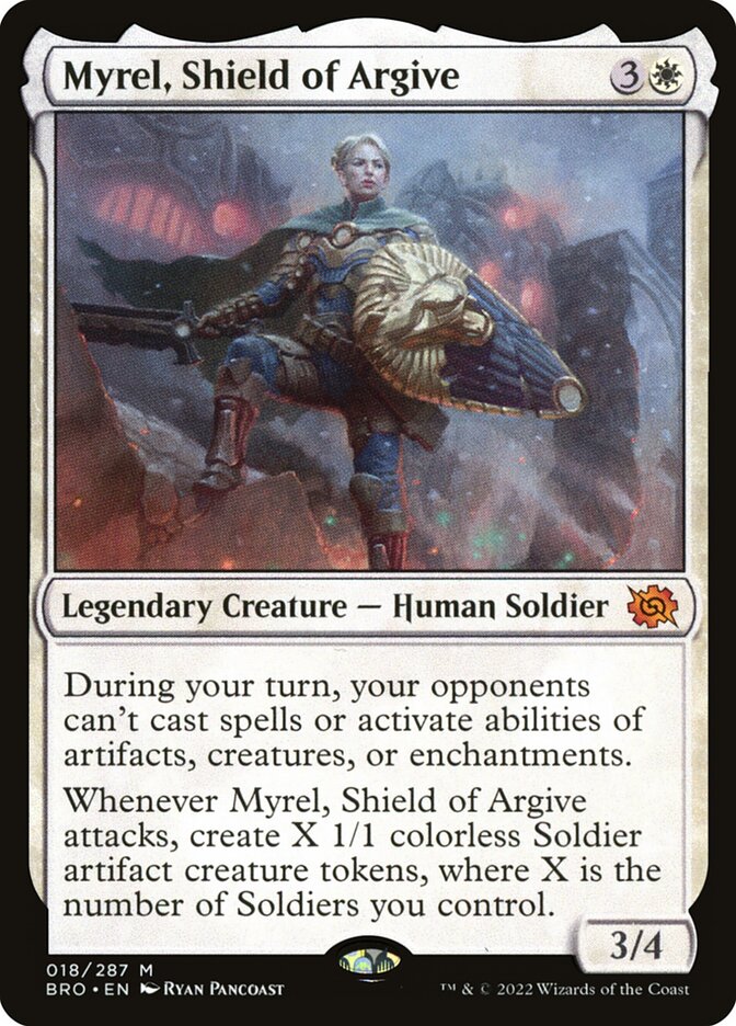 Myrel, Shield of Argive 18/287 (The Brothers' War) 