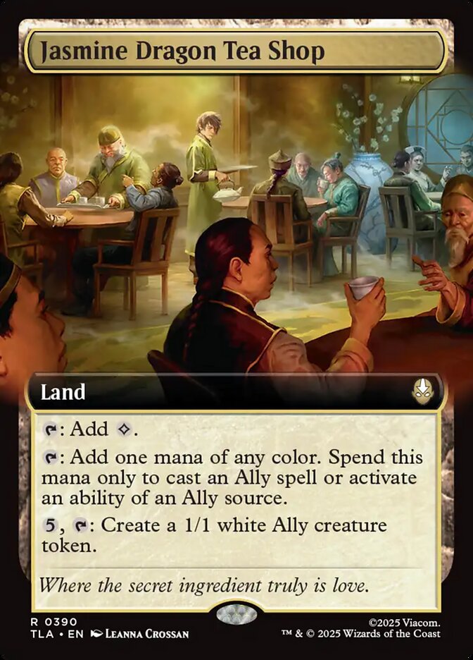 Jasmine Dragon Tea Shop  390/286 (Avatar: The Last Airbender)  - Extended Art 