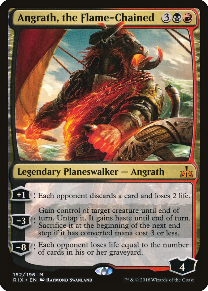 Angrath, the Flame-Chained (Rivals of Ixalan) 