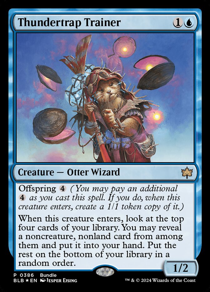 Thundertrap Trainer 386 (Unique and Miscellaneous Promos)  - Foil