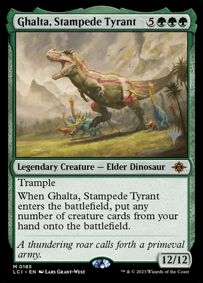 Ghalta, Stampede Tyrant (Promo Pack: The Lost Caverns of Ixalan)  - undefined