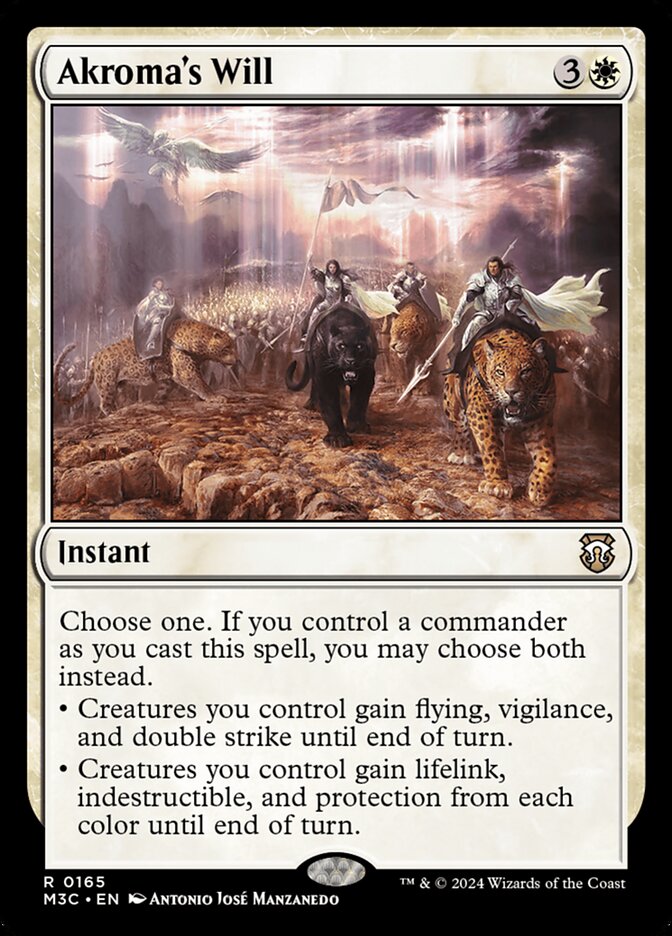 Akroma's Will (Commander: Modern Horizons 3) 